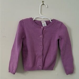 Gymboree lavenders cardigan sweater